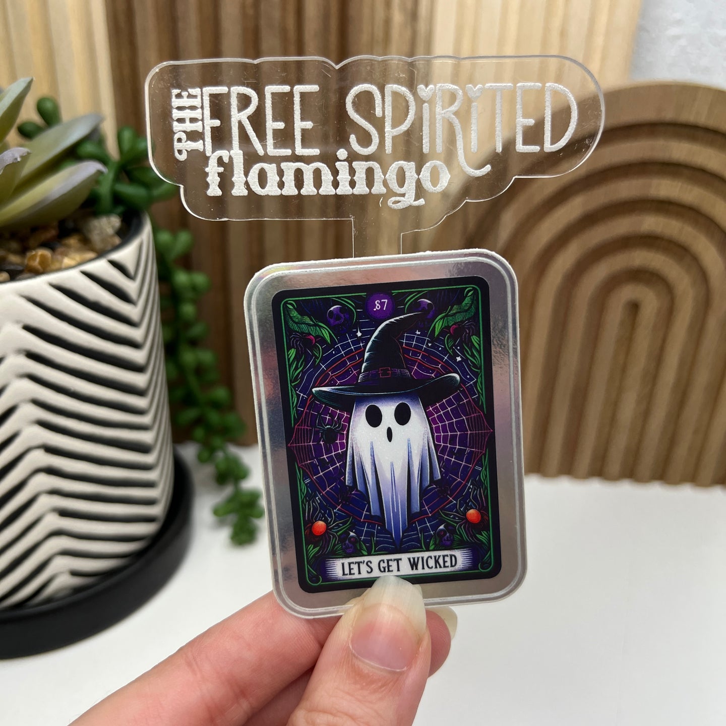 Let's Get Wicked Holo Sticker